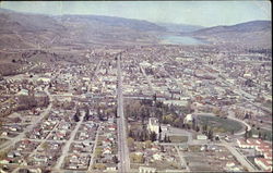 Airview Of Vernon Postcard