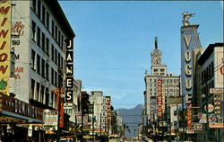 Granville Street Postcard