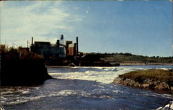 High Tide Reversing Falls Postcard