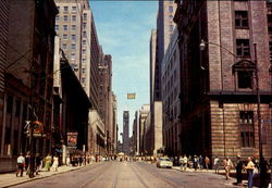 Bay Street With The City Hall In The Background Toronto, ON Canada Ontario Postcard Postcard