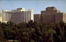 Saskatchewan Power Corportion Building Nad Hotel Saskatchewan Canada Misc. Canada Postcard Postcard