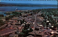 A Bird's-Eye View Of The Downtown Sectiion Of Pembroke Ontario Canada Postcard Postcard