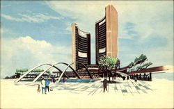 The New City Hall Toronto, ON Canada Ontario Postcard Postcard