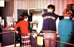 Lineup At Cafeteria Counter University Centre, University of windsor Ontario Canada Postcard Postcard