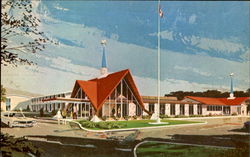 Howard Johnson's Motor Lodge And Restaurant, 1150 Wellington Road Postcard