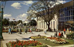 The Queen Elizabeth Building And Gardens, Canadian National Exhibition Postcard