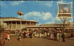 Schaefer Center 1964 NY Worlds Fair Postcard Postcard