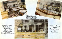 Rostieceria Restaurant, 635 Main St. Buffalo, NY Postcard Postcard