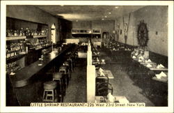 Little Shrimp Restaurant, 226 West 23rd Street New York City, NY Postcard Postcard