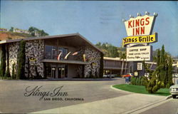 Kings Inn San Diego, CA Postcard Postcard