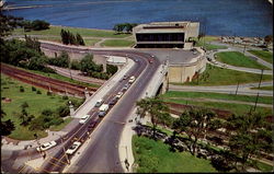 View Of The Lake Front Milwaukee, WI Postcard Postcard