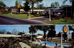 Americana Motel, 2929 Market St. U. S. Highways 17 & 74 North Wilmington, NC Postcard Postcard