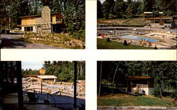 Victor Vito's Diamond Point Motel Lake George, NY Postcard Postcard