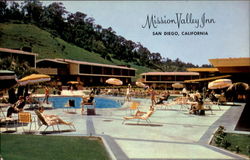 Mission Valley Inn Postcard