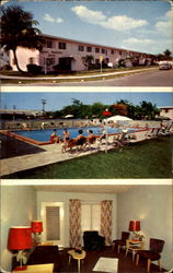 Coral Gardens Motel, 3622 S. W. 8th Street Postcard