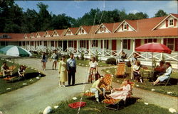 Honeymoon Cabanas Mount Airy Lodge Mount Pocono, PA Postcard Postcard