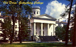 Old Dorm, Gettysburg College Postcard