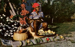 Say It With Fruit! Jamaica Postcard Postcard