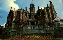 The Haunted Mansion Disney Postcard Postcard