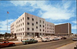 Bernilillo County Courthouse, 4th and Tijeras N. W. Postcard