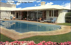 Bob Hope's Palm Springs Home Postcard