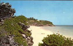 A Beach Scene In Tuckers Town Postcard