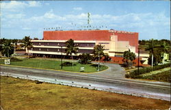 The Beautiful New Dania Jai Alai Palace Miami, FL Postcard Postcard