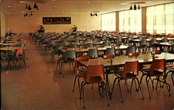 Main Dining Room Of The George C. Enders Student Union, The Defiance College Postcard