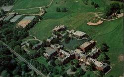 Aerial View Of The Taft School Watertown, CT Postcard Postcard