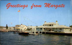 Greetings From Margate Margate City, NJ Postcard Postcard