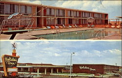 Holiday Inn Town, U. S. Highway 66 Tucumcari, NM Postcard Postcard