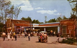 Gold Pan Gulch At Pleasure Island Wakefield, MA Amusement Parks Postcard Postcard