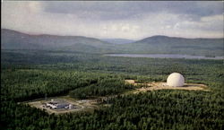 Bell Telephone System's Earth Station Postcard