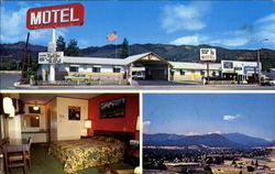 Gold Pan Motel Yreka, CA Postcard Postcard