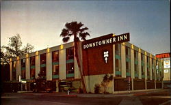 Downtowner Inn, 13th & Chester Postcard