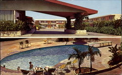 Don's Motel, 4915 E. Pacific Coast Highway Postcard