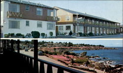 Borg's Motel, 635 Ocean View Blvd. Postcard