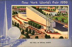 Hall Of Special Events Postcard