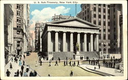 U. S. Sub-Treasury Postcard