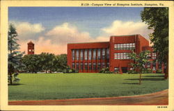 Campus View Of Hampton Institute Postcard