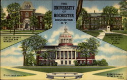 The University Of Rochester New York Postcard Postcard