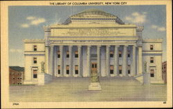 The Library Of Columbia University Postcard