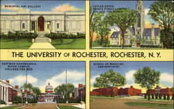 The University Of Rochester New York Postcard Postcard