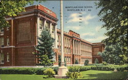 Montclair High School New Jersey Postcard Postcard