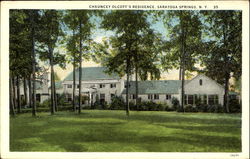 Chauncey Olcott's Residence Postcard