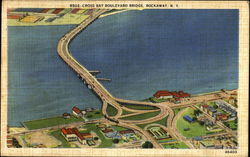 Cross By Boulevard Bridge Postcard