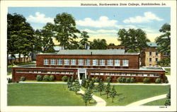 Natatorium, Northwestern State College Natchitoches, LA Postcard Postcard