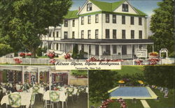 Ritrovo Alpino Alpine Rendezvous Tannersville, NY Postcard Postcard