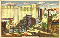 Wellington Hotel Albany, NY Postcard Postcard