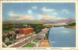 The Lake Placid Marcy Hotel And Cottages New York Postcard Postcard